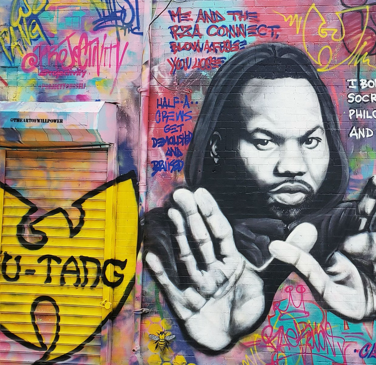 Wu-Tang Clan Tribute Mural